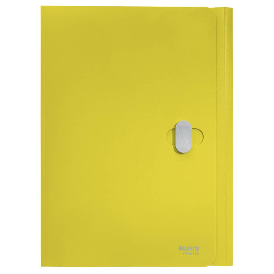 Notizbuch, Etui, Klappverschluss, Gelb, Pappe?