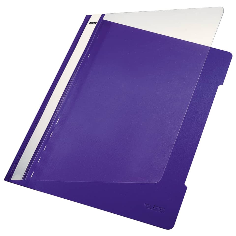 Ordner, Aktenordner, Klippert, Kunststoff, Purple