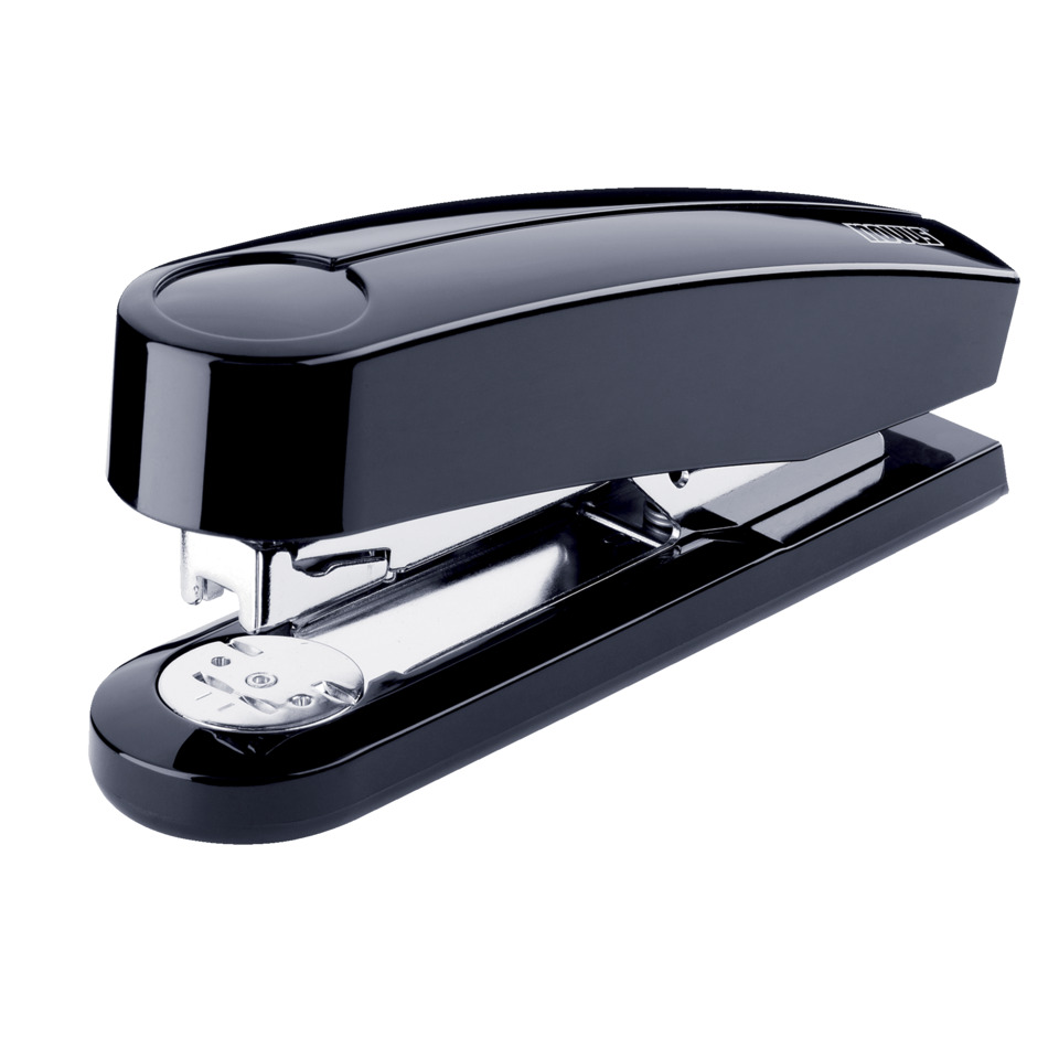stapler, Office stapler, Schreibtischstapler, Metallic, Schwarz