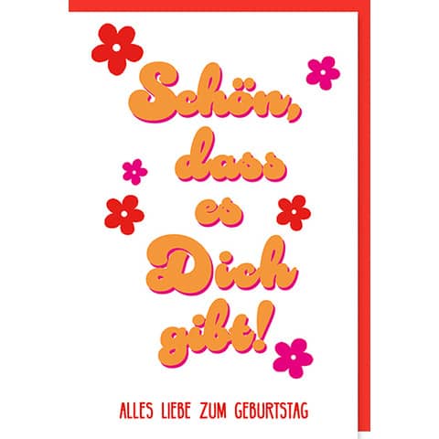 Geburtstagskarte Braun+ Company 5000-24114