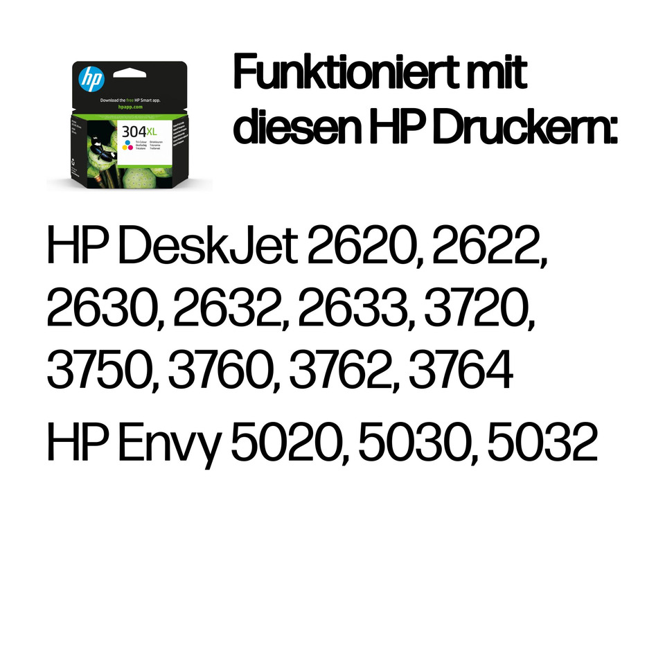 HP, Tintenpatrone, XL, Kompaktkartusche, Druckerpatrone