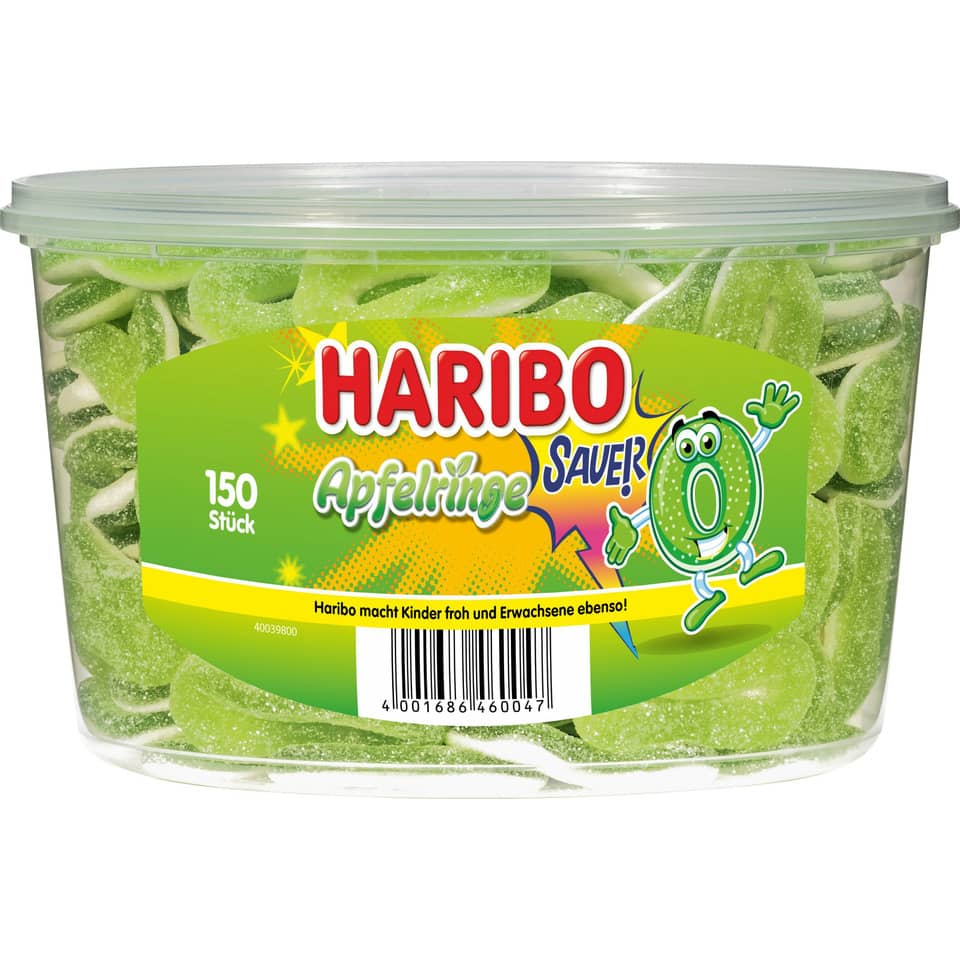 kaufen, haribo, apfelring, gummi, snacks