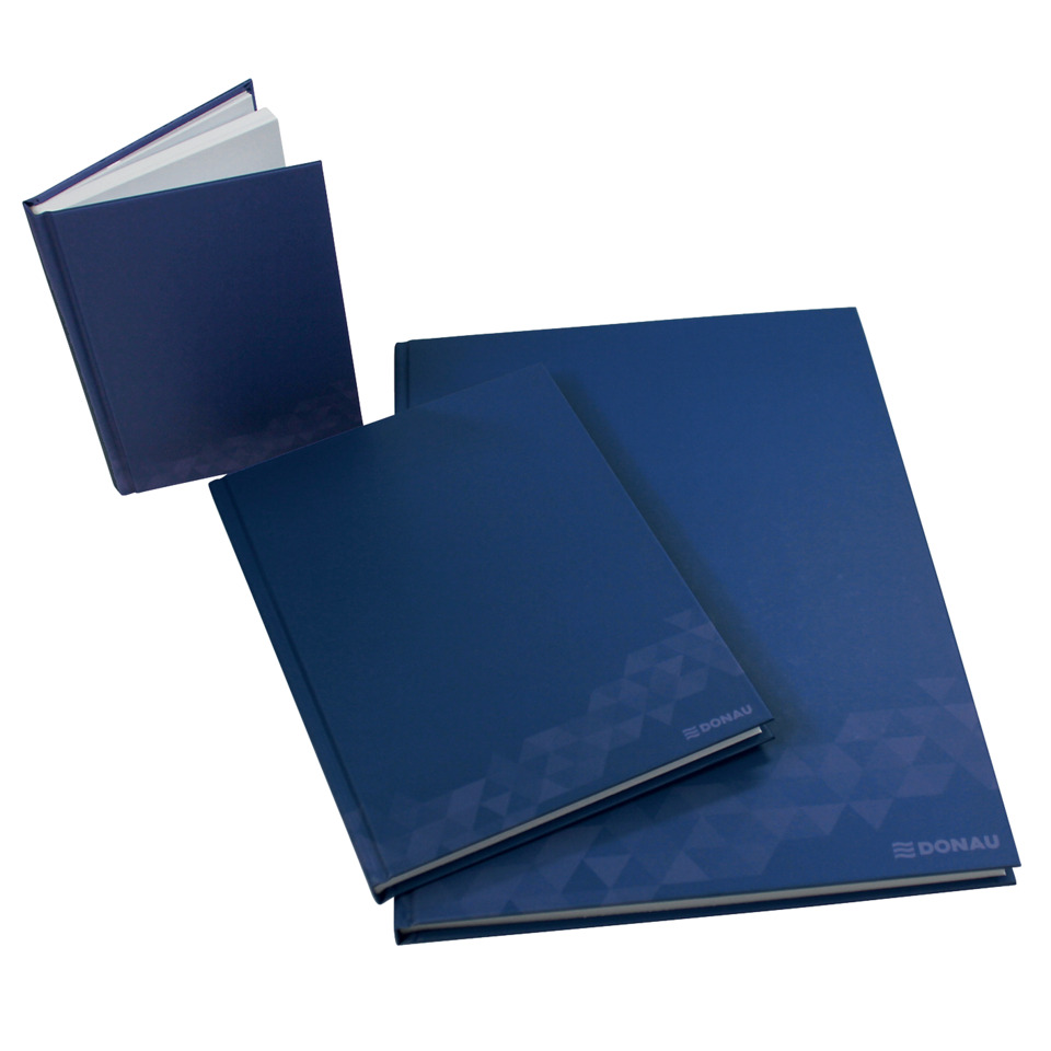 notizbuch, lederschon, blau, geometrisches muster, papierformate
