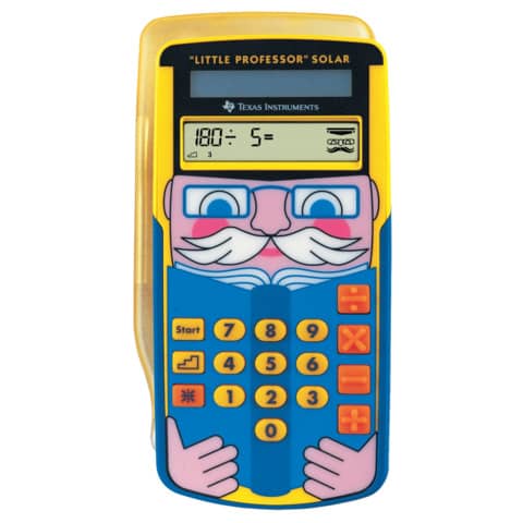 Rechner Little Professor Solar, 77 x 150 x 18cm TEXAS INSTRUMENTS 101818