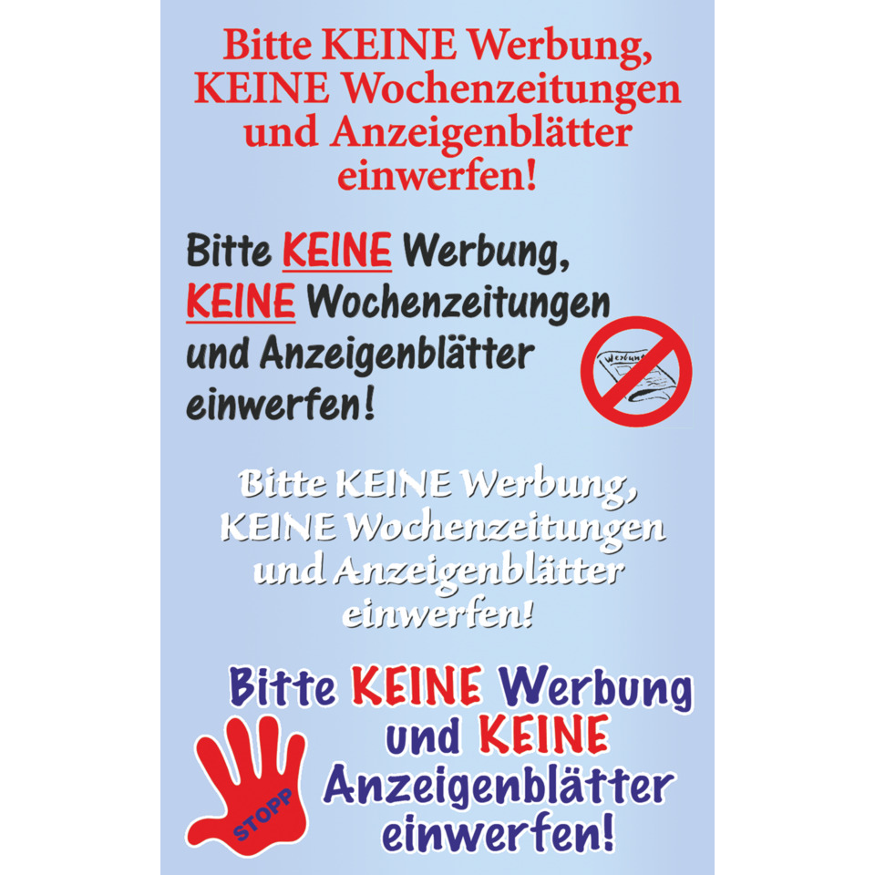 Werbung, Plakat