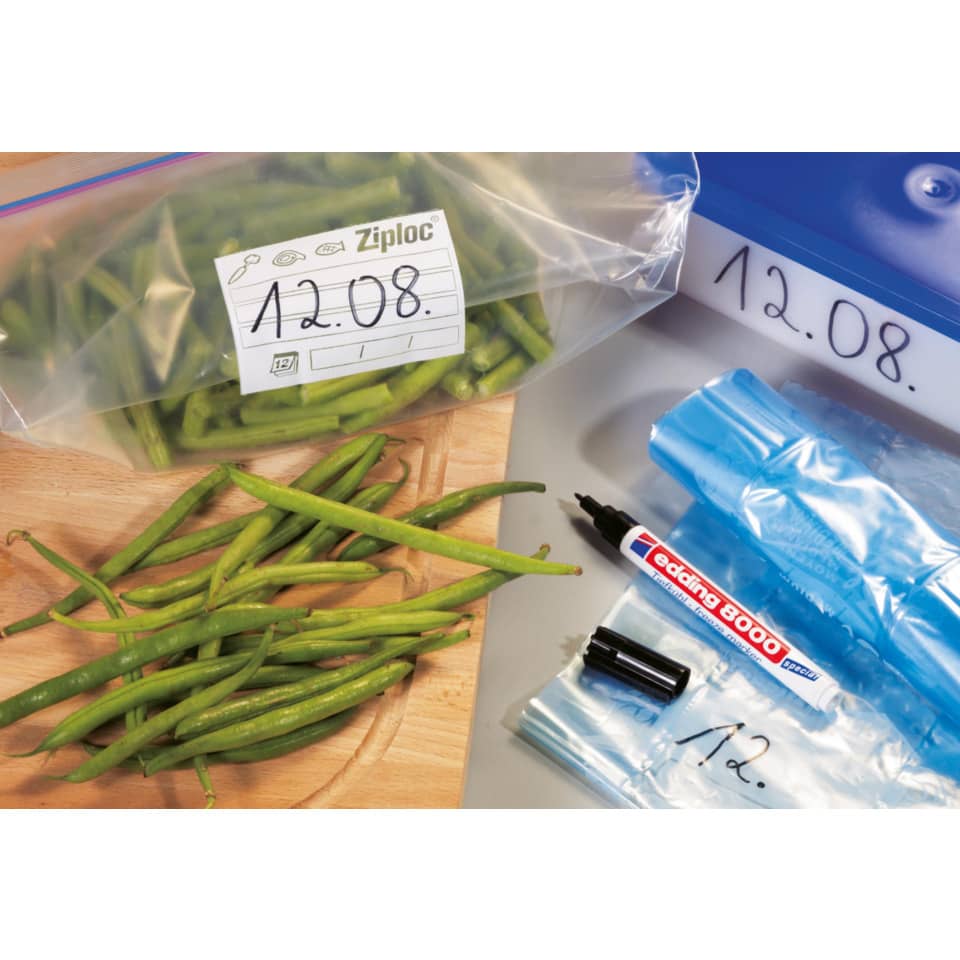 grüne bohnen, grüne bohnen frisch, frische овощ, verpacktes gemüse, daten label