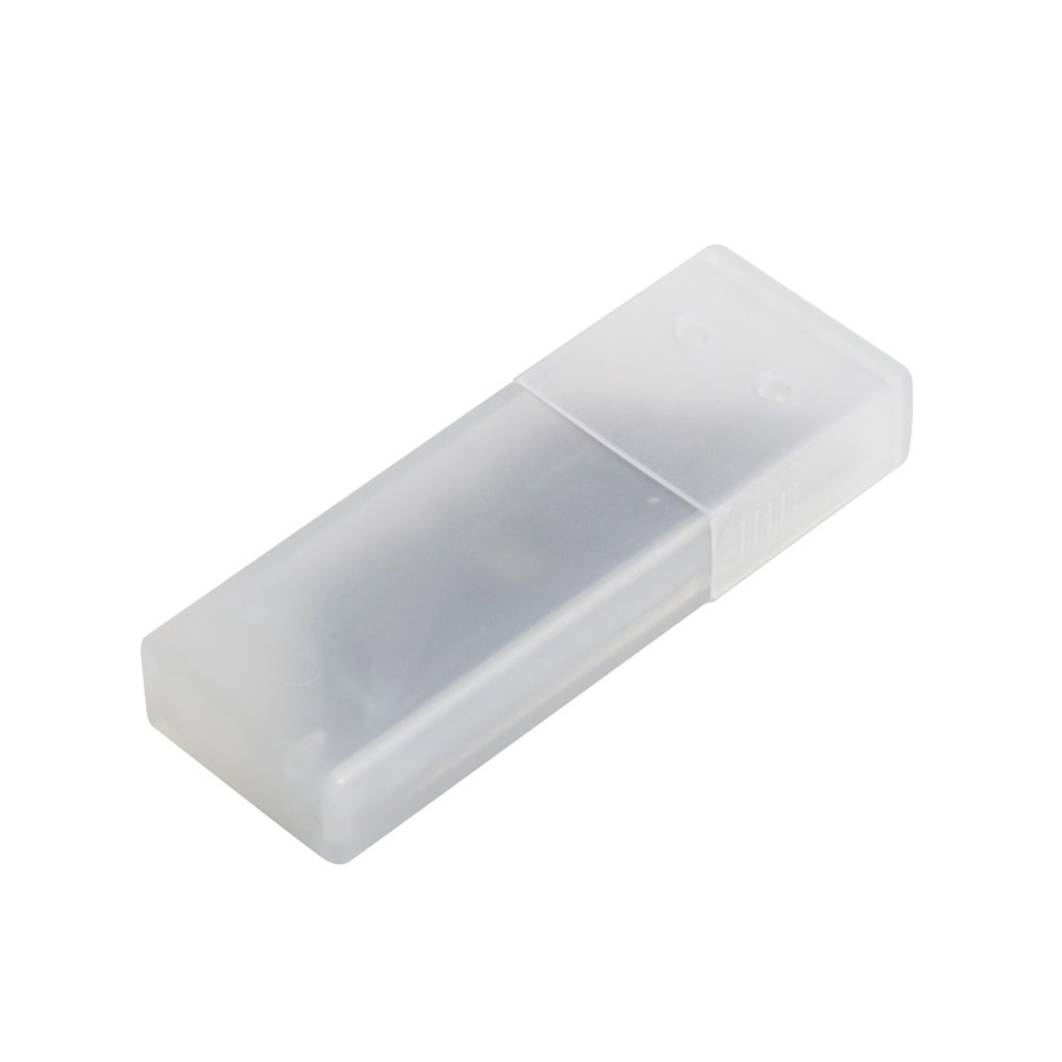 USB-Stick, Speicherstick, Speicher, Kunststoff, Transparenter Stil
