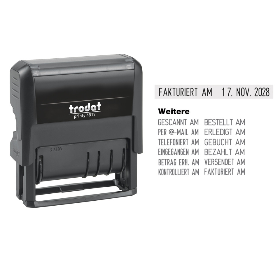 Druckstempel, Stempel, Automatischer Stempel, Tinte, Thermalstempel