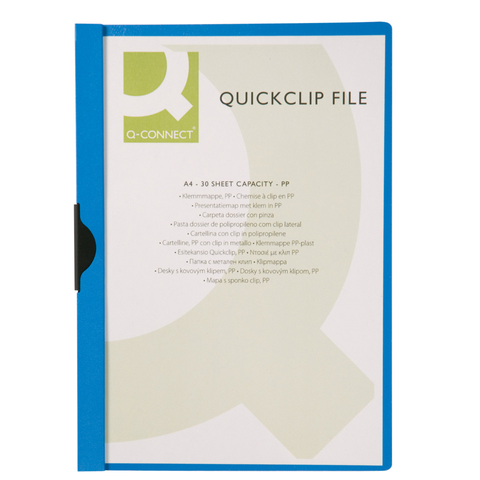 Ordner, A4, Klemmmappe, PP, Kunststoff