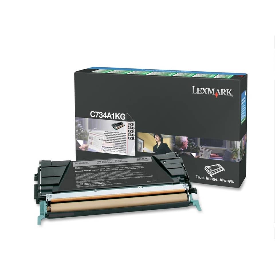 Toner, Tonerpatrone, Drucker, Kassette, Lexmark