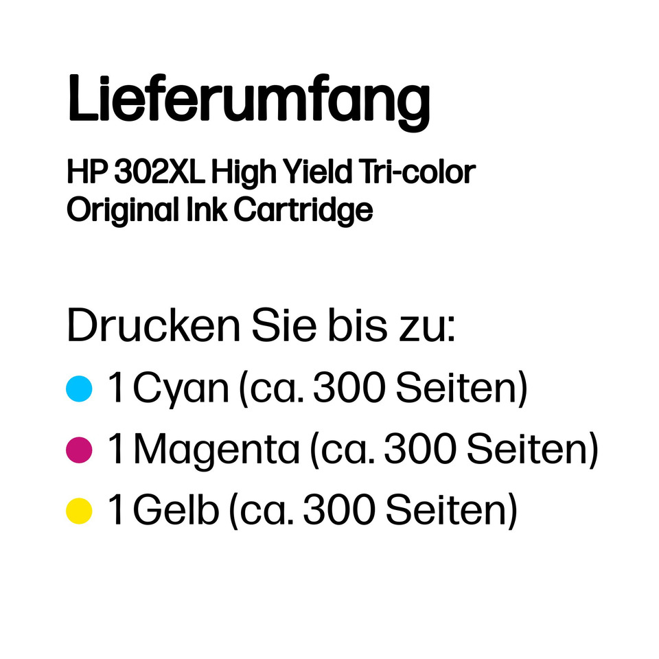 Tonerpatrone, Druckerpatrone, Druckerfarbe, Tri-Color, Originalpatrone
