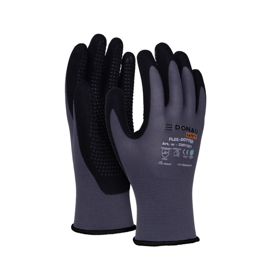 Gartenhandschuhe, Arbeitshandschuhe, Griffhandschuhe, Gepunktete Grifffläche, Griffsicherheit