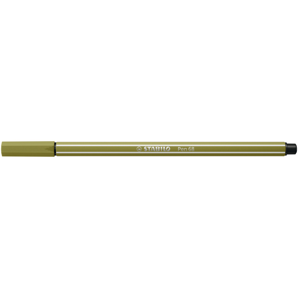 Stabilo Pen 68, Kugelschreiber, Kugelschreiber-Mine, Grün, Holzoptik, Stabilo, Grün, Farbmarker, Kugelschreiber?, Pen?