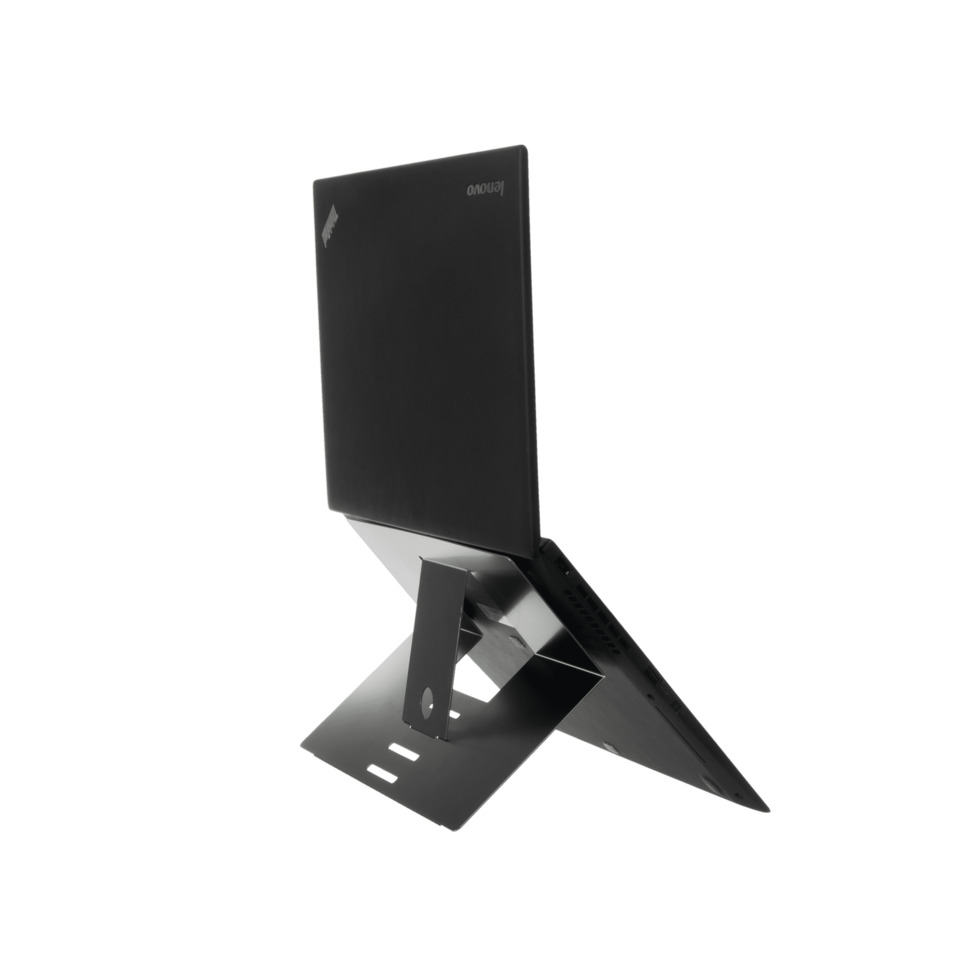 Laptopständer, Laptop, Schwarz, Verstellbar, Zusammenklappbar
