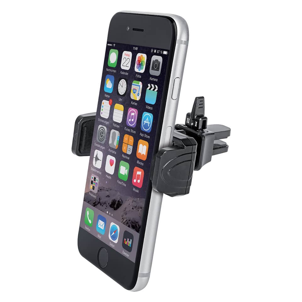 Handyhalterung, Klemmhalter, Smartphone-Halter, Autohalterung, Klemmclip
