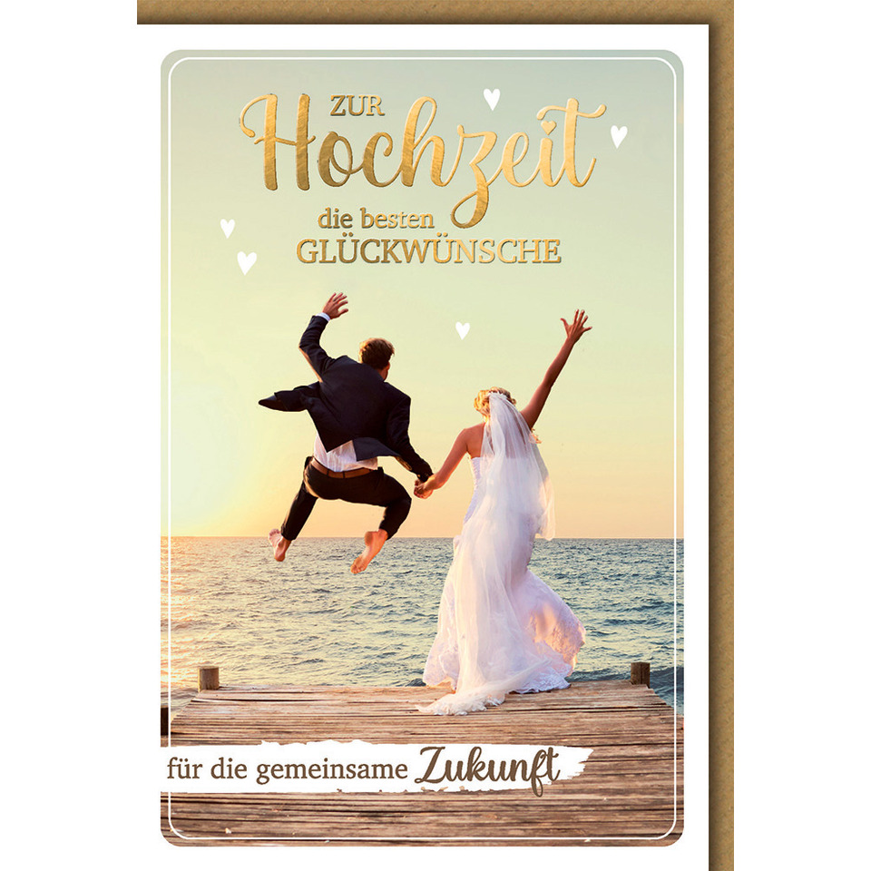 Hochzeit, Braut, Bräutigam, Hafen/Meer, Holzsteg/Dock