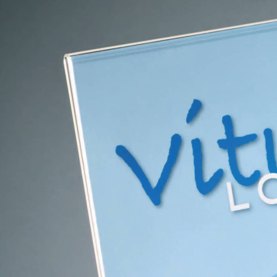 Schild, Logo, Box, Blau, Text