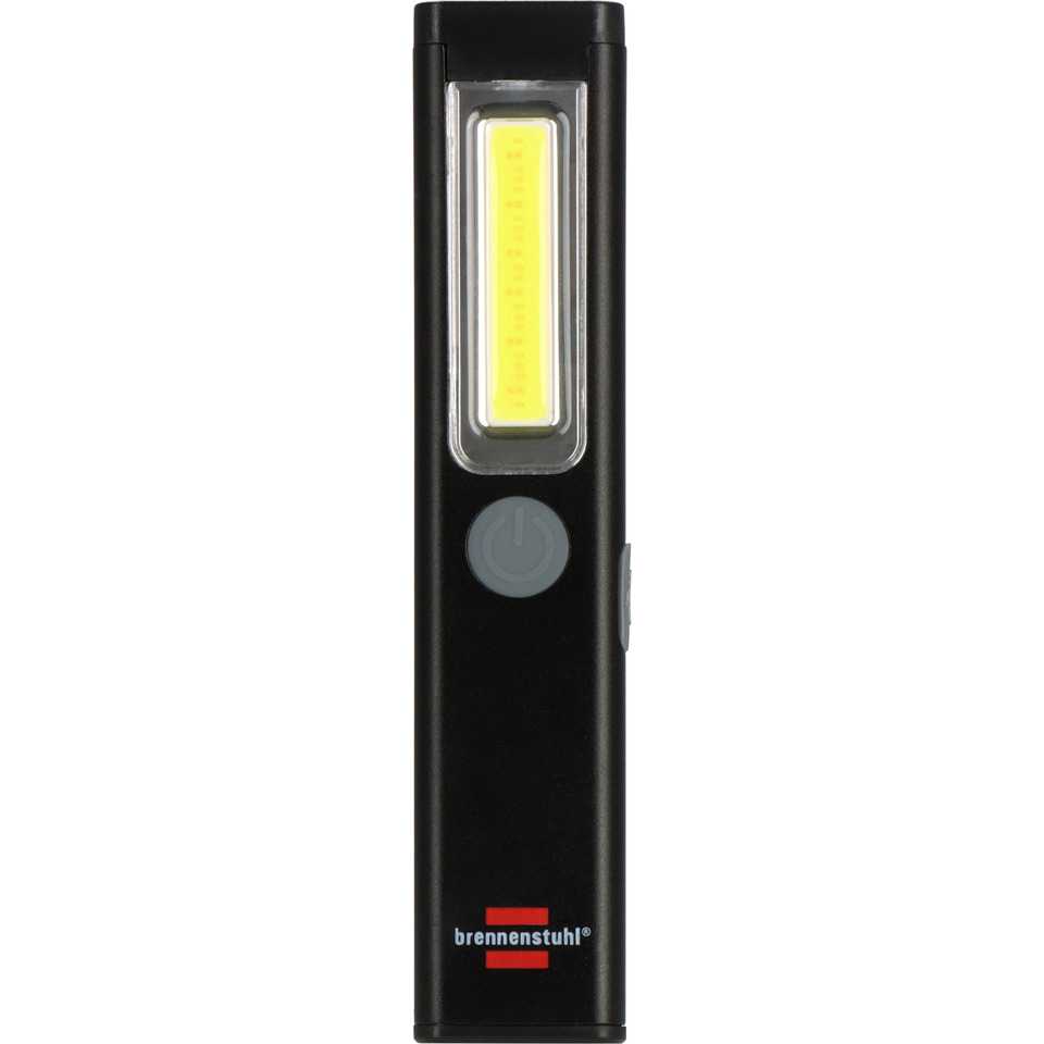 LED-Lampe, Taschenlampe, Schwarz, USB-Ladegerät, Power-Taste