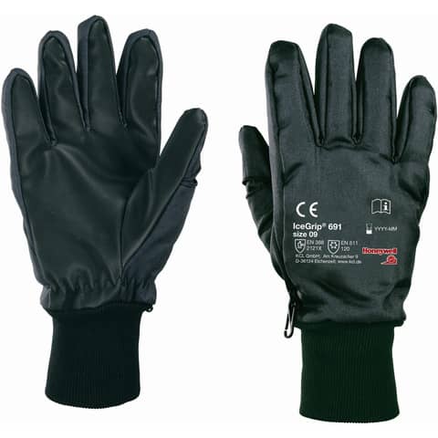 Kälteschutzhandschuh Ice Grip 691, Größe 10 (XL), blau/schwarz KCL 600012641-100