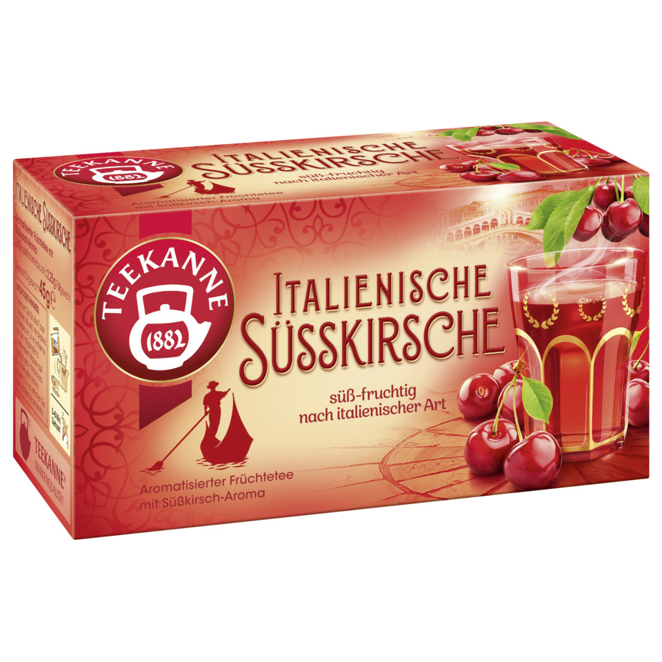 Türkische Süsskirsche, Früchtetee, Fruchttee, Aromatisierter Tee, Kirschenaroma