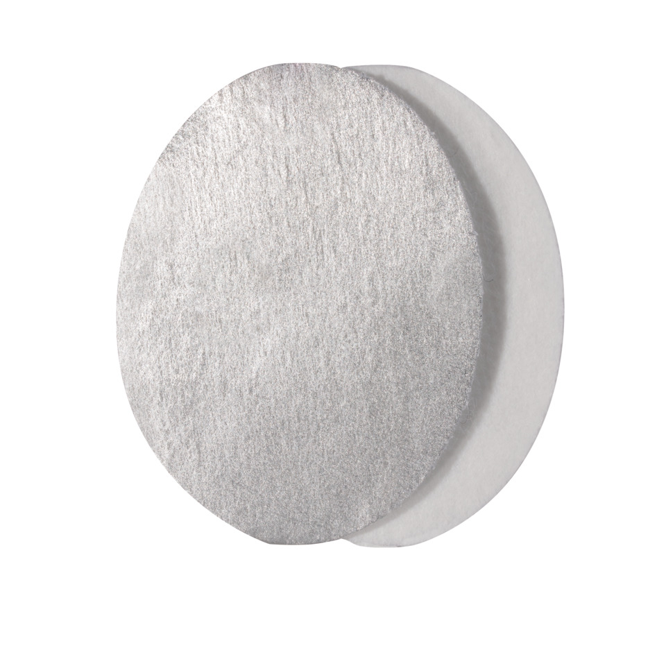 Pads, Woll-Baumwoll-Pad, Beschichtete Pad, Makeup-Entfernungspad, Runder Pad