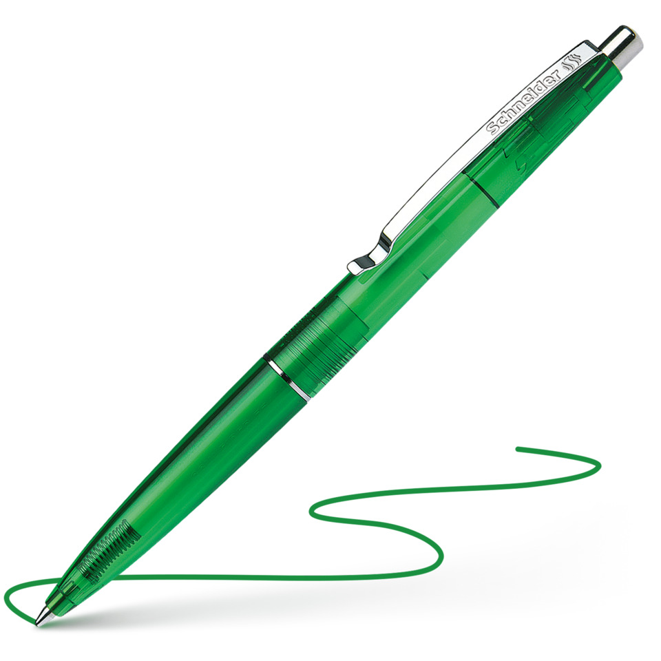 Kugelstift, Tintenstift, Grün, Kugelschreiber, Spiralclip