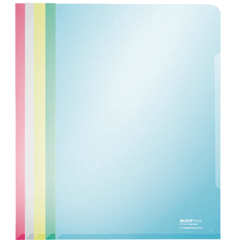 Sichthülle Super Premium, A4, PVC, dokumentenecht, sortiert LEITZ 4153-00-99