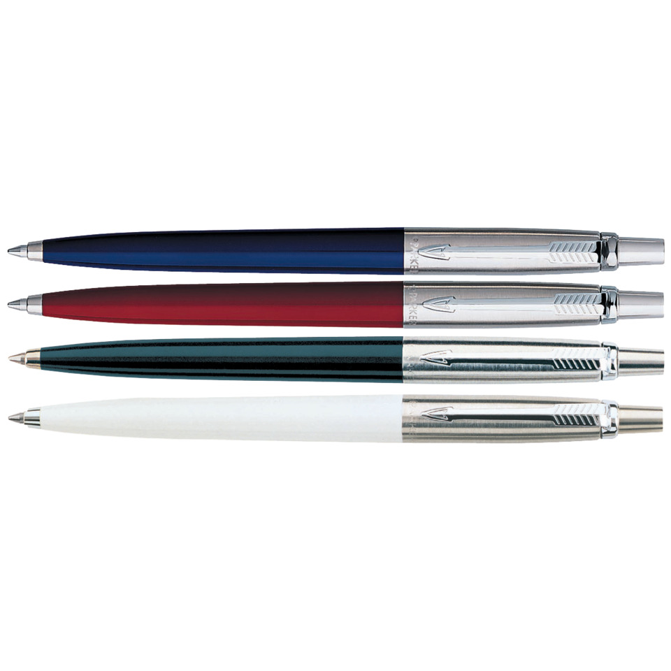 Kugelschreiber, Schreibgerät, Gehäusefarbe blau, Gehäusefarbe rot, Spitzkappe