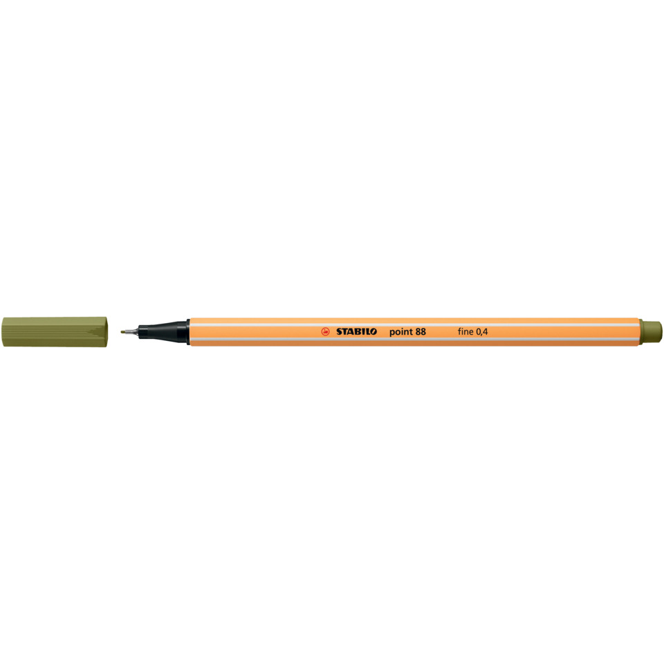  Marker,  Feinliner,  Orange,  Stabilo,  Point 88