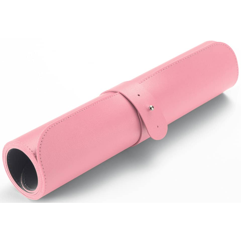 pink, rolle, lederhülle, zubehör, tragbar