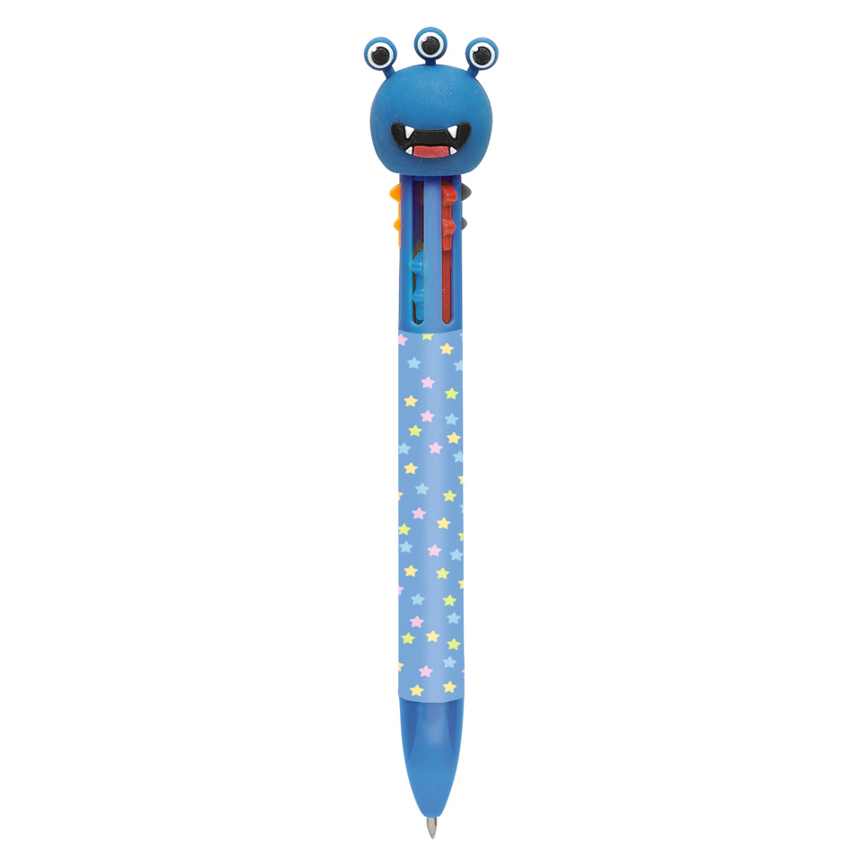 Kinderkuli, Stifte, Klettermonster, Blau, Sterne