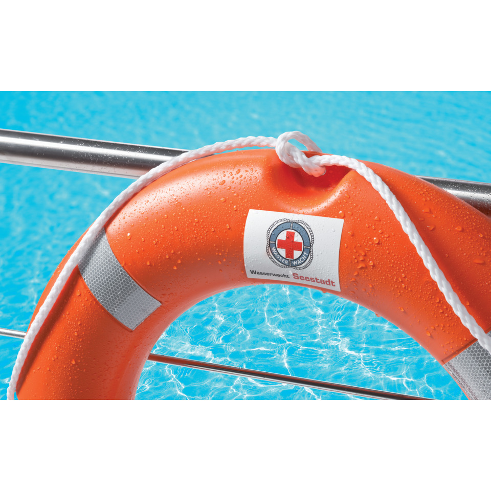 Life Buoy, Lebensretter, oranger Ring, Pool-Sicherheitsgerät, Wasserrettung