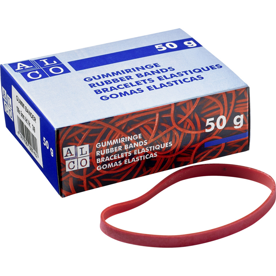 Gummi-Ringe, Gummiringe, Gummi-Bänder, Elastische Bäden, 50 g