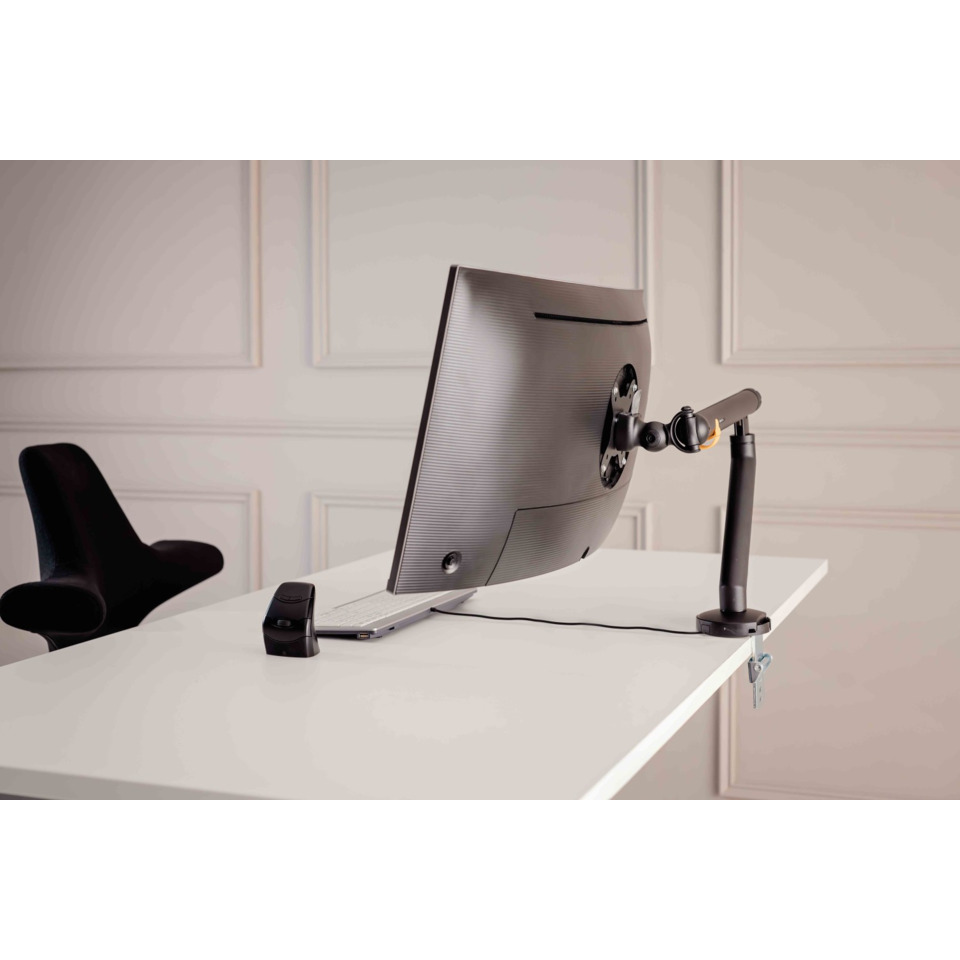Monitor, Desk-Setup, Monitorarm, Desktop-Computer, Kabelmanagement