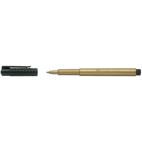 Tuschestift 1.5mm metallic gold   PITTpen FABER CASTELL 167350