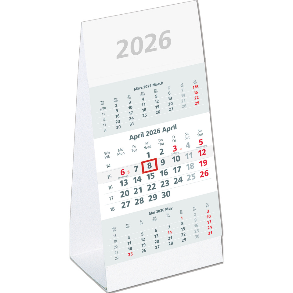 Text, Kalender
