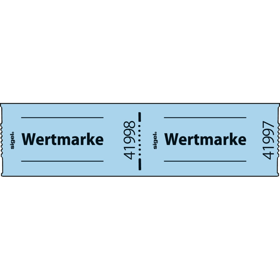 Ticket, implements, blauer Ticket, Band, Wertmarke