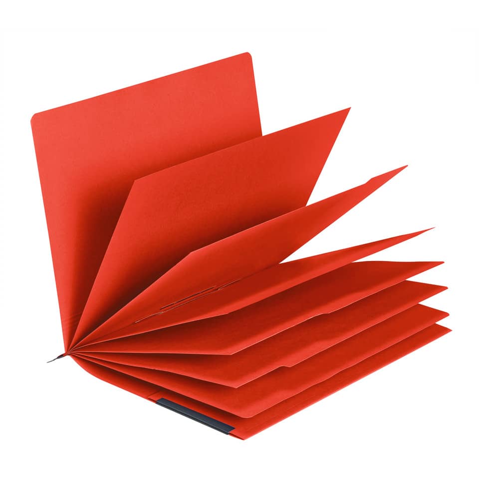 Faltordner, Ordner, Rot, Akkordeon, Notizbuch