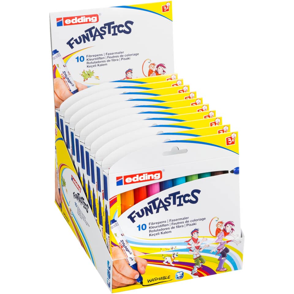 Funtastics, Marker, Filzstift, Wasserfest, Kinderbedarf