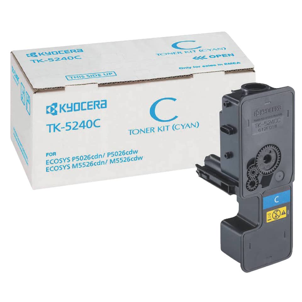 Tonerkassette, Cyan, TK-5240C, Druckerzubehör, CMYK-Kassette