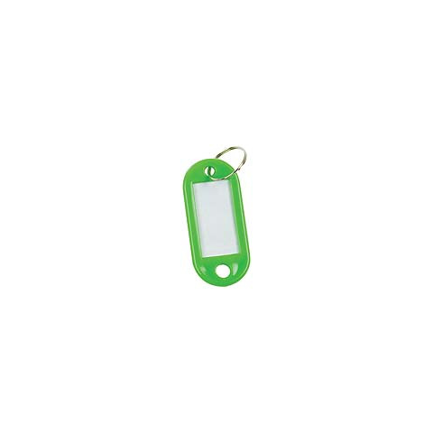 Schlüsselanhänger, 10 Stück, grün Q-CONNECT KF10871