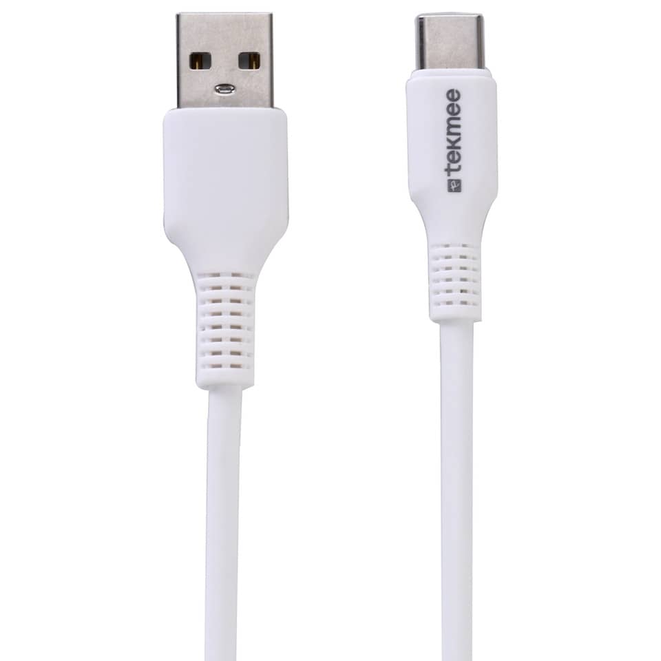 USB-C kabel, Datenkabel, weiß, Kabel, Tekmee Kabel