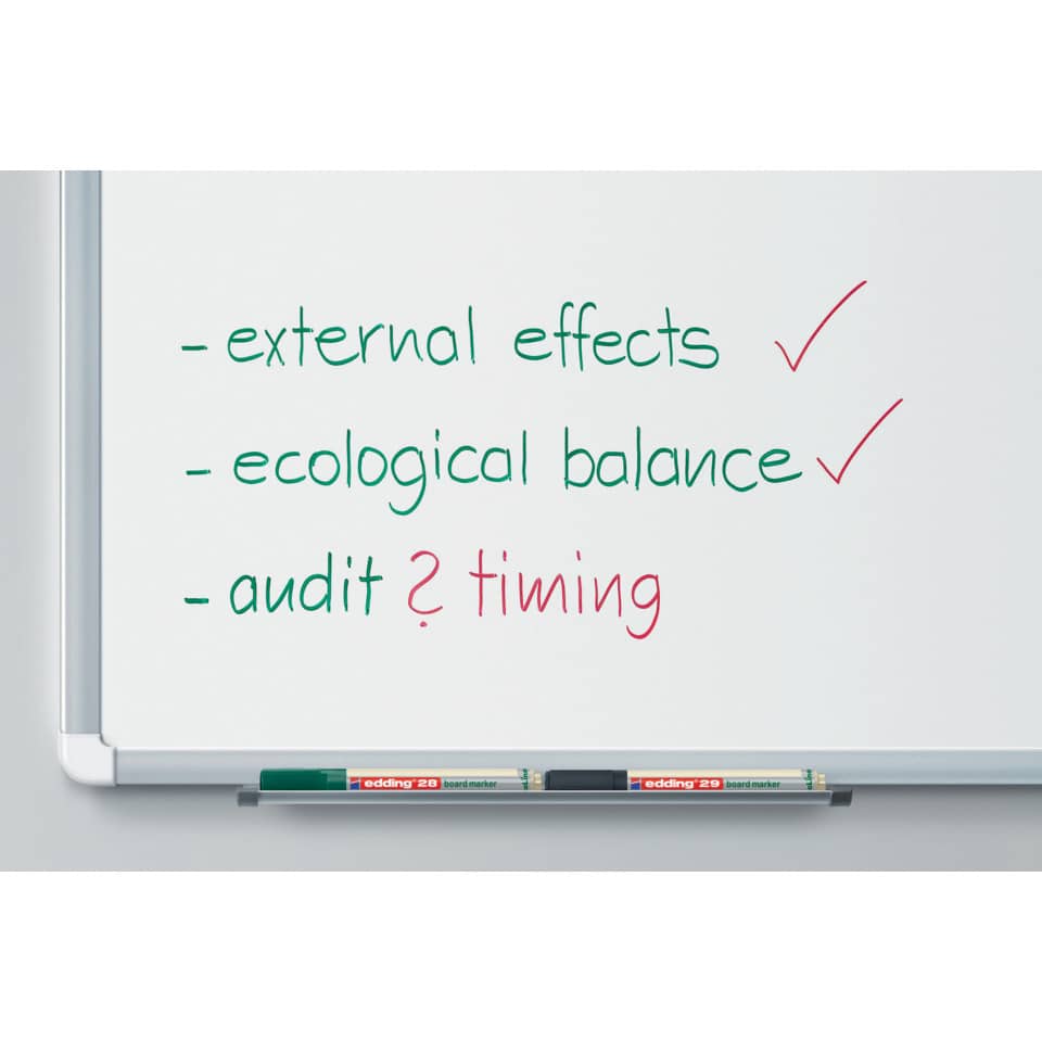 whiteboard, dry-erase, markers, board, checkmarks