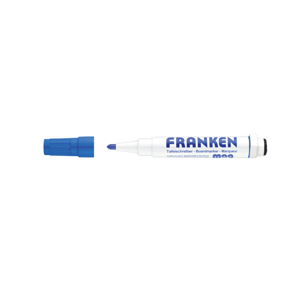 Wandtafelschreiber, Klebebockstift, Whiteboardmarker, Tafelmarker, Killer-Blue