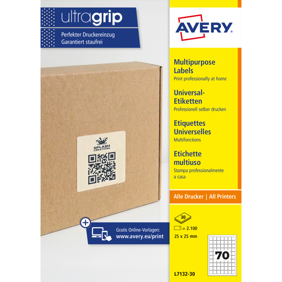  Kartonschachtel,  Etikett,  QR-Code,  gelbe Verpackung,  Druckerpapier