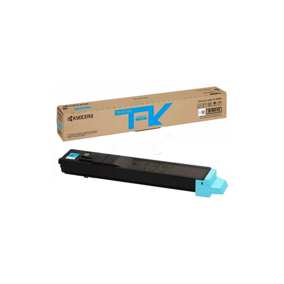 Tonerkassette, TK-8115C, Kyocera kompatibel, Cyan Toner, Druckerzubehör