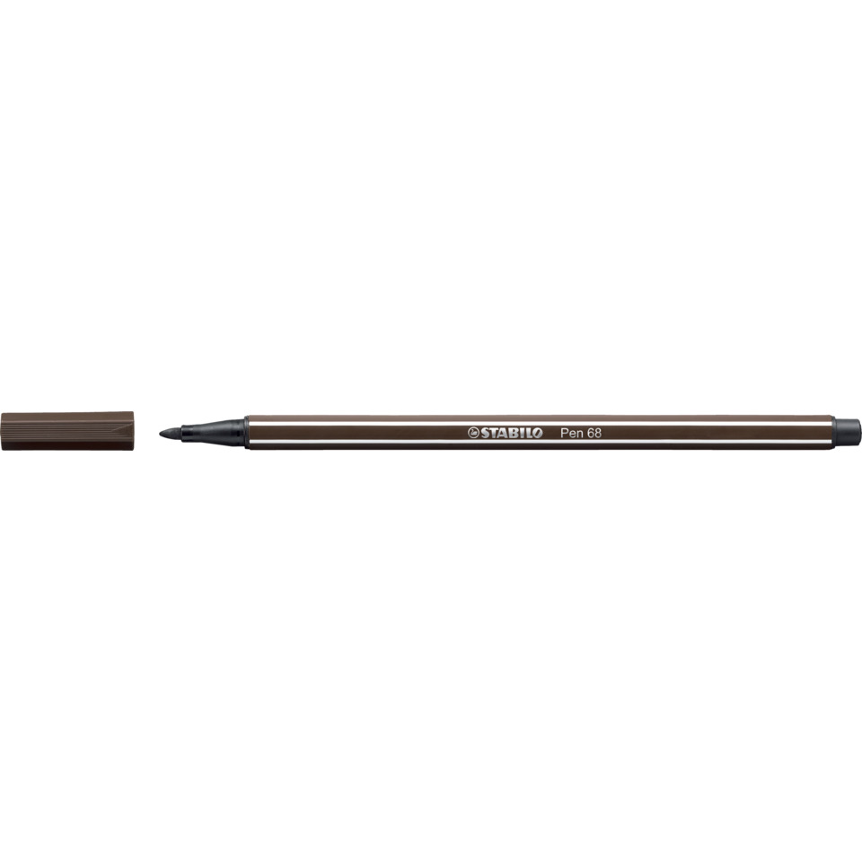 Kunststoffstift, Kugelschreiber, braun, Kunststoff, Markierungsstift