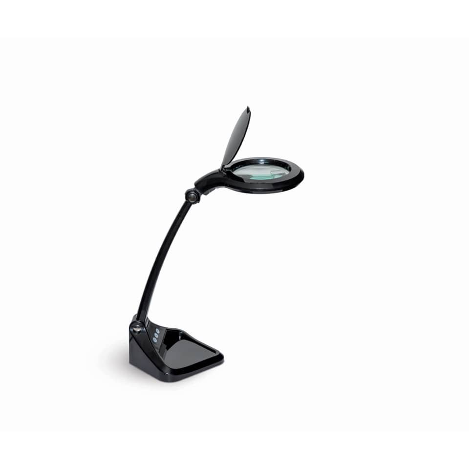 Mikroskop-Lampe, Tischlupe, LED-Lupe, Vergrößerungslupe, USB-Lupenlampe