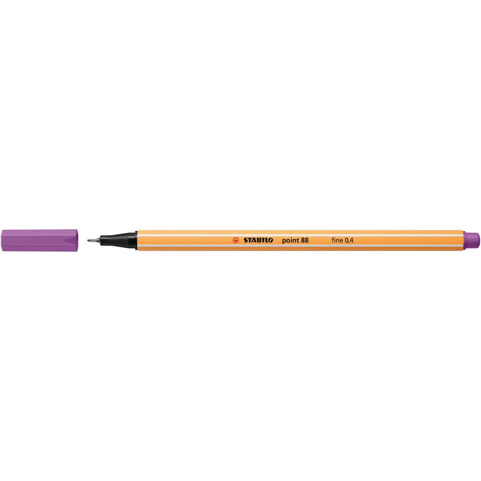 Fineliner point 88®, 0,4 mm, pflaume STABILO 88/60