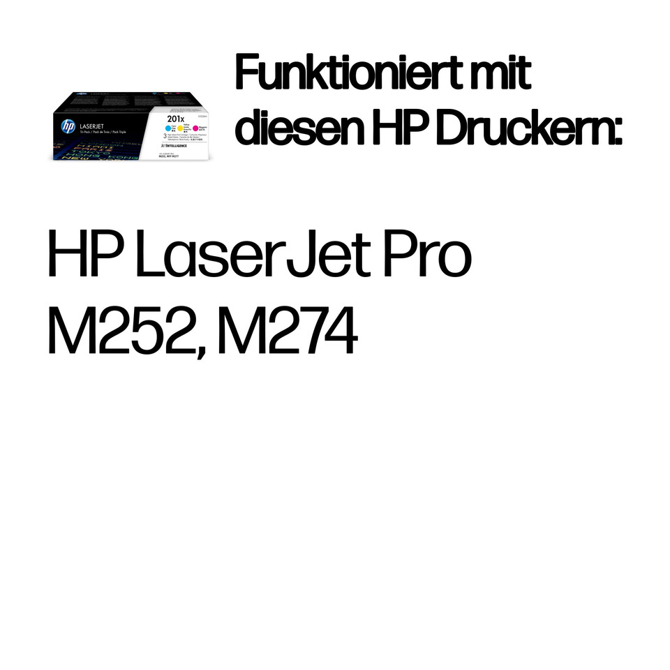 Drucker, Tintenpatrone, HP, LaserJet, Pro M252/ M274